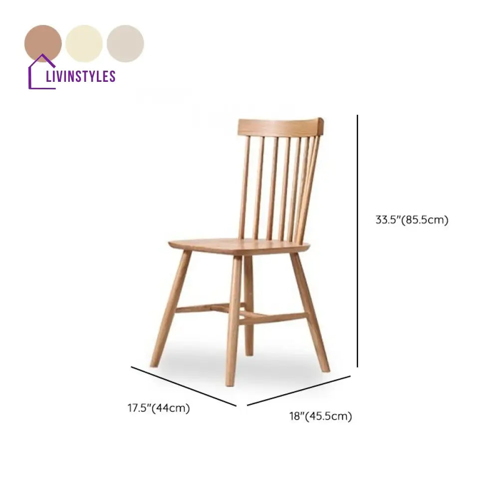 Nivriti Wooden Dining Chair | Sheesham Wood