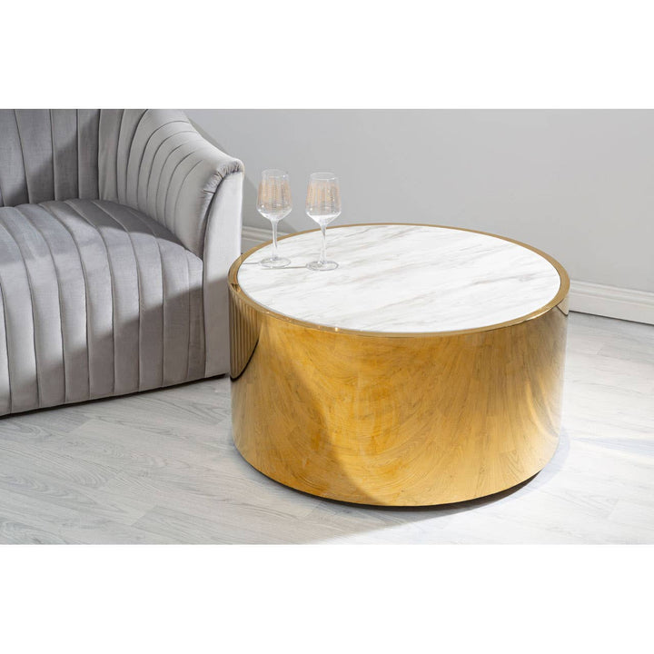 Meera Round Coffee Table Living