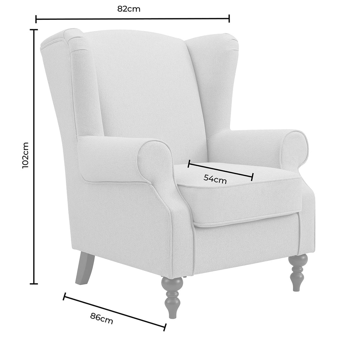 Brenda Armchair - Rich Green Sofas
