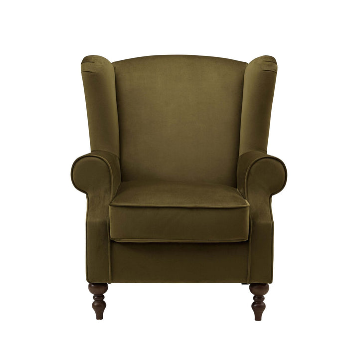 Brenda Armchair - Rich Green Sofas