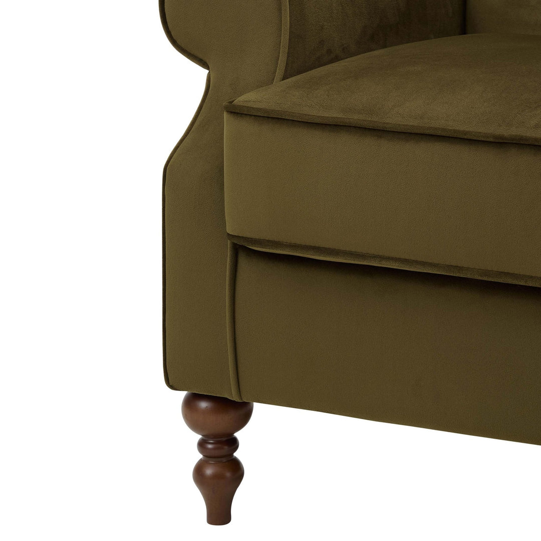 Brenda Armchair - Rich Green Sofas