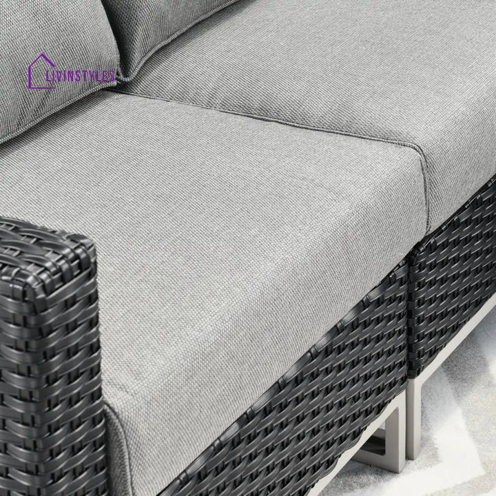 Norberta Outdoor Rattan Wicker 7-Seater Sofa Set - Sofa Set