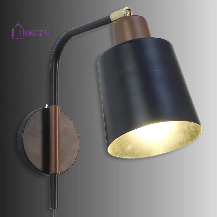 Norell Black Metal Wall Light By Ss Lightings Lamp
