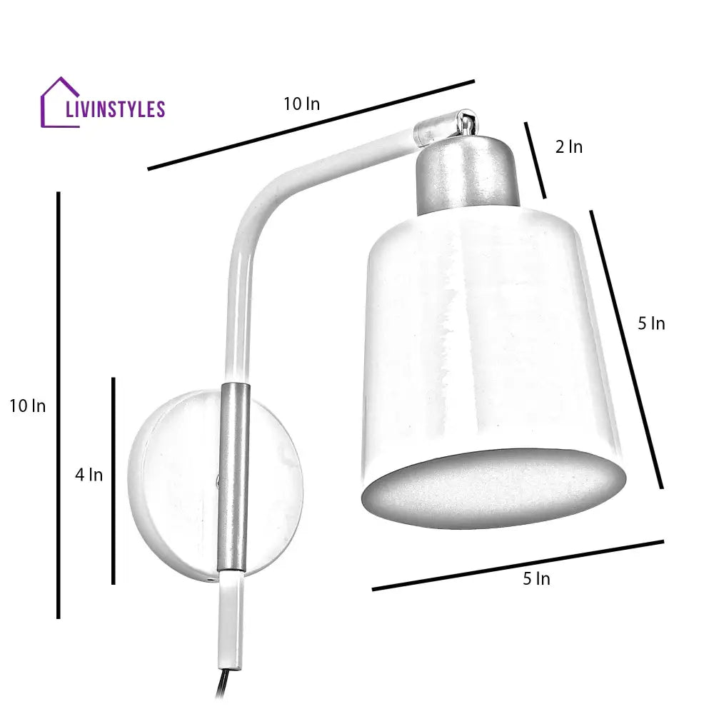 Norell White Metal Wall Light By Ss Lightings Lamp