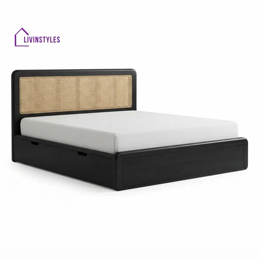 Nosipho Wooden Double Bed | King Size Bed | Queen Size Bed - Bed Without Storage