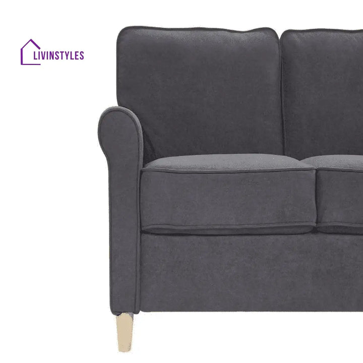 Nouveau 3 Seater Sofa in grey colour