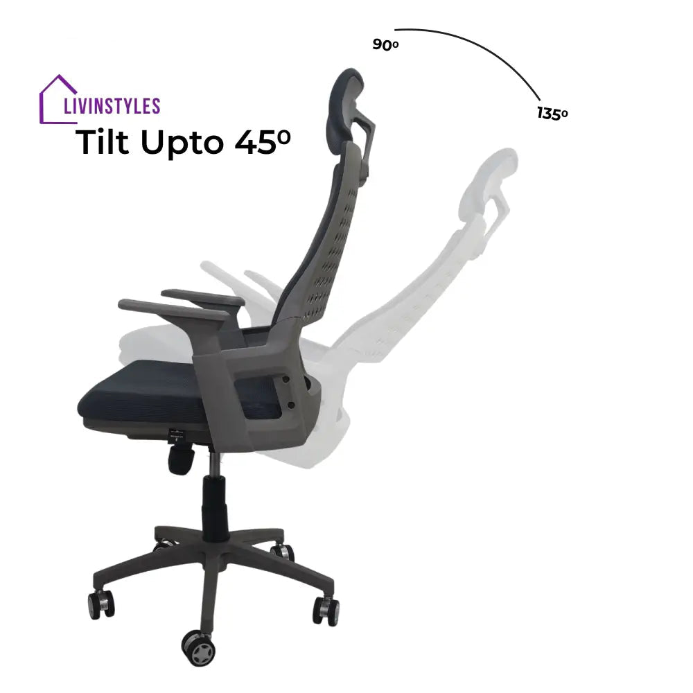 Nova Executive High Back Office Chair | Grey