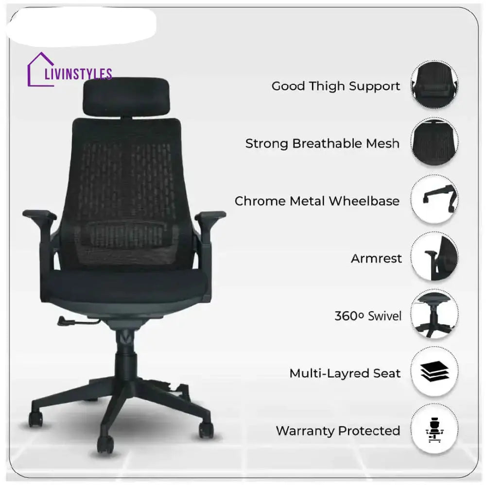 Nova Headrest Executive Office Chair