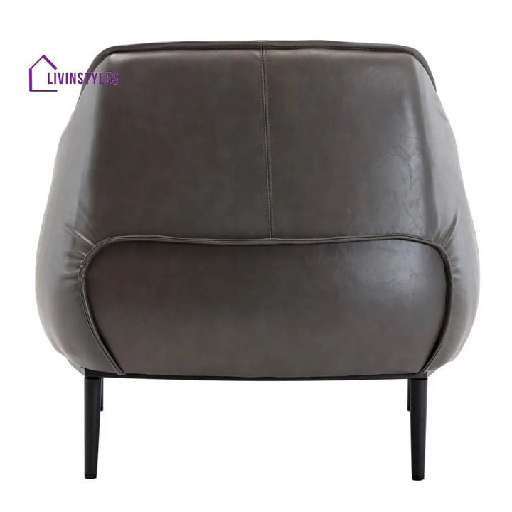 Noyabrina Tufted Bergère Chair Grey Furniture