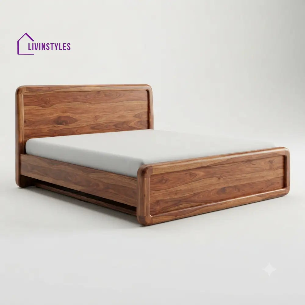 Ntandokazi Wooden Double Bed | King Size Bed | Queen Size Bed - Bed Without Storage