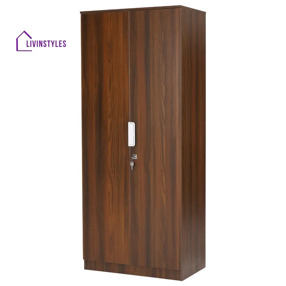 Arseny 2 Door Wardrobe (Classic Walnut) Home Furniture