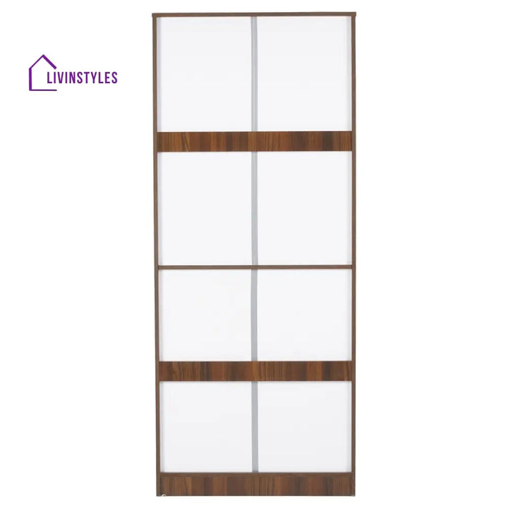 Arseny 2 Door Wardrobe (Classic Walnut) Home Furniture