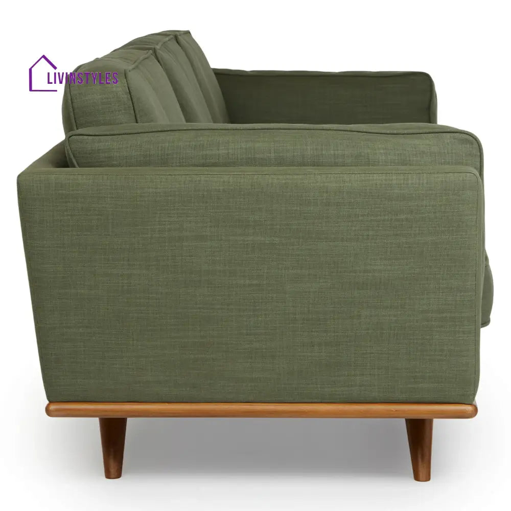 Nyra Solid Wood 3 Seater Sofa for Living Room