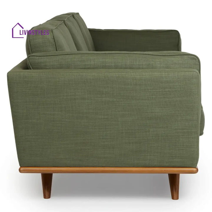 Nyra Solid Wood 3 Seater Sofa for Living Room