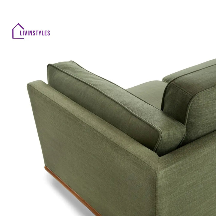 Nyra Solid Wood 3 Seater Sofa for Living Room