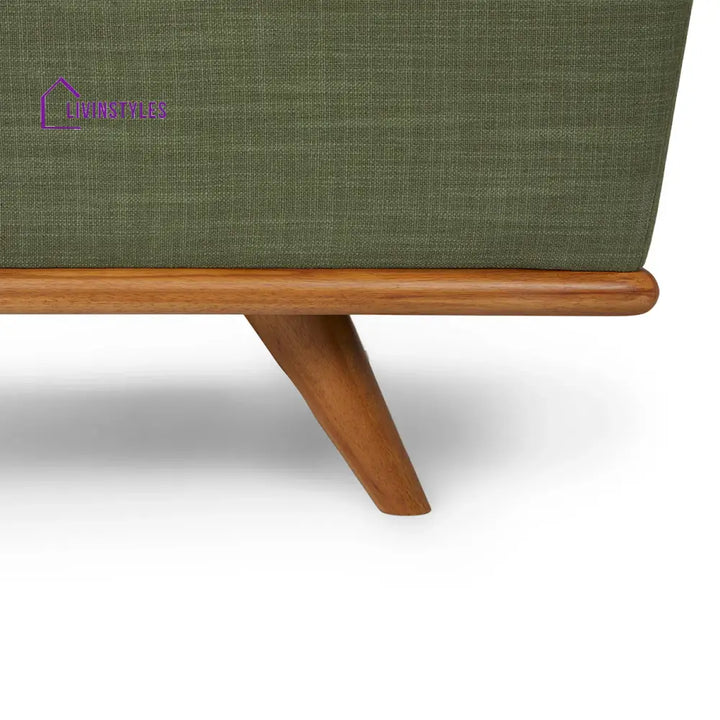 Nyra Solid Wood 3 Seater Sofa for Living Room