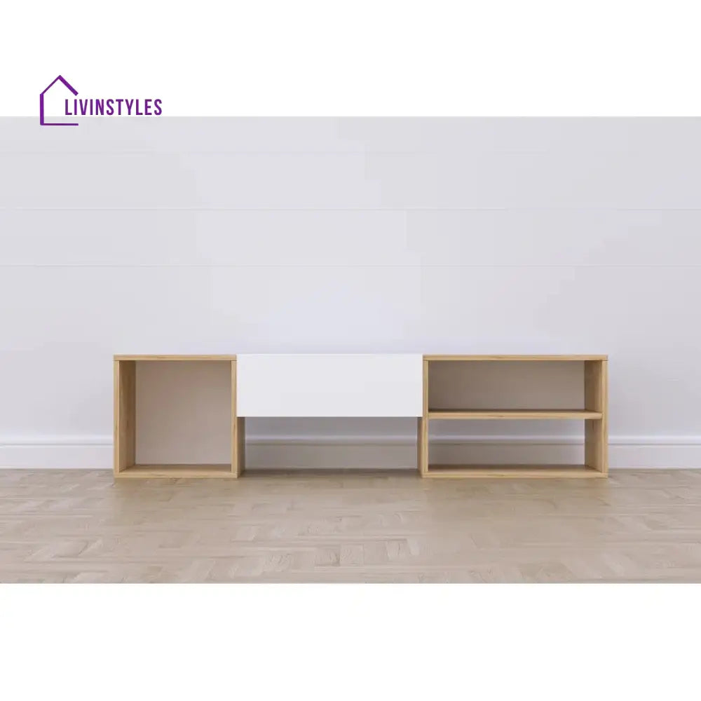 Ocean Wooden Finish Tv Unit Stand for Living Room