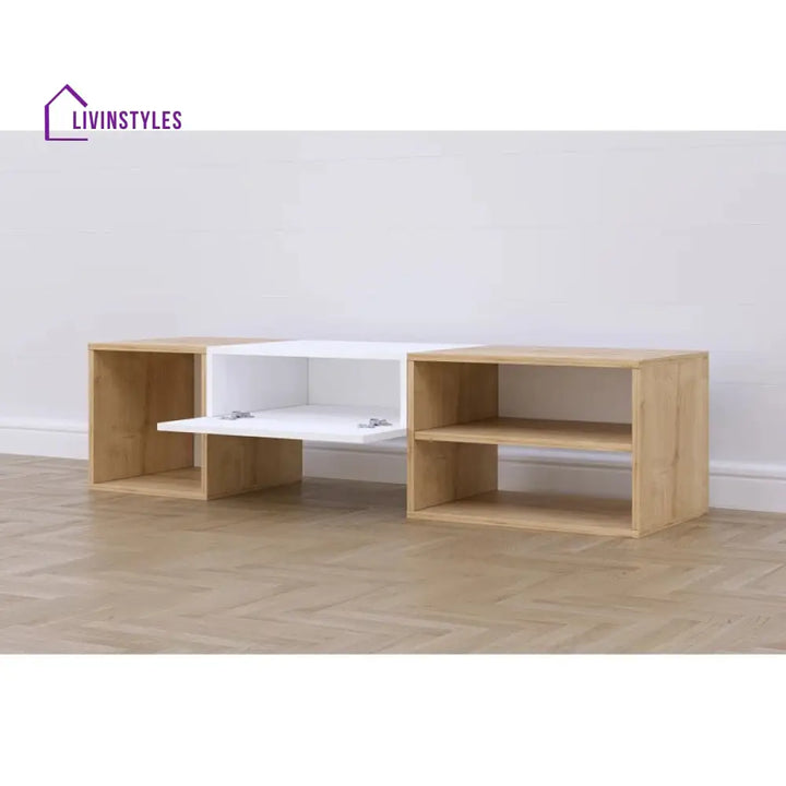 Ocean Wooden Finish Tv Unit Stand for Living Room
