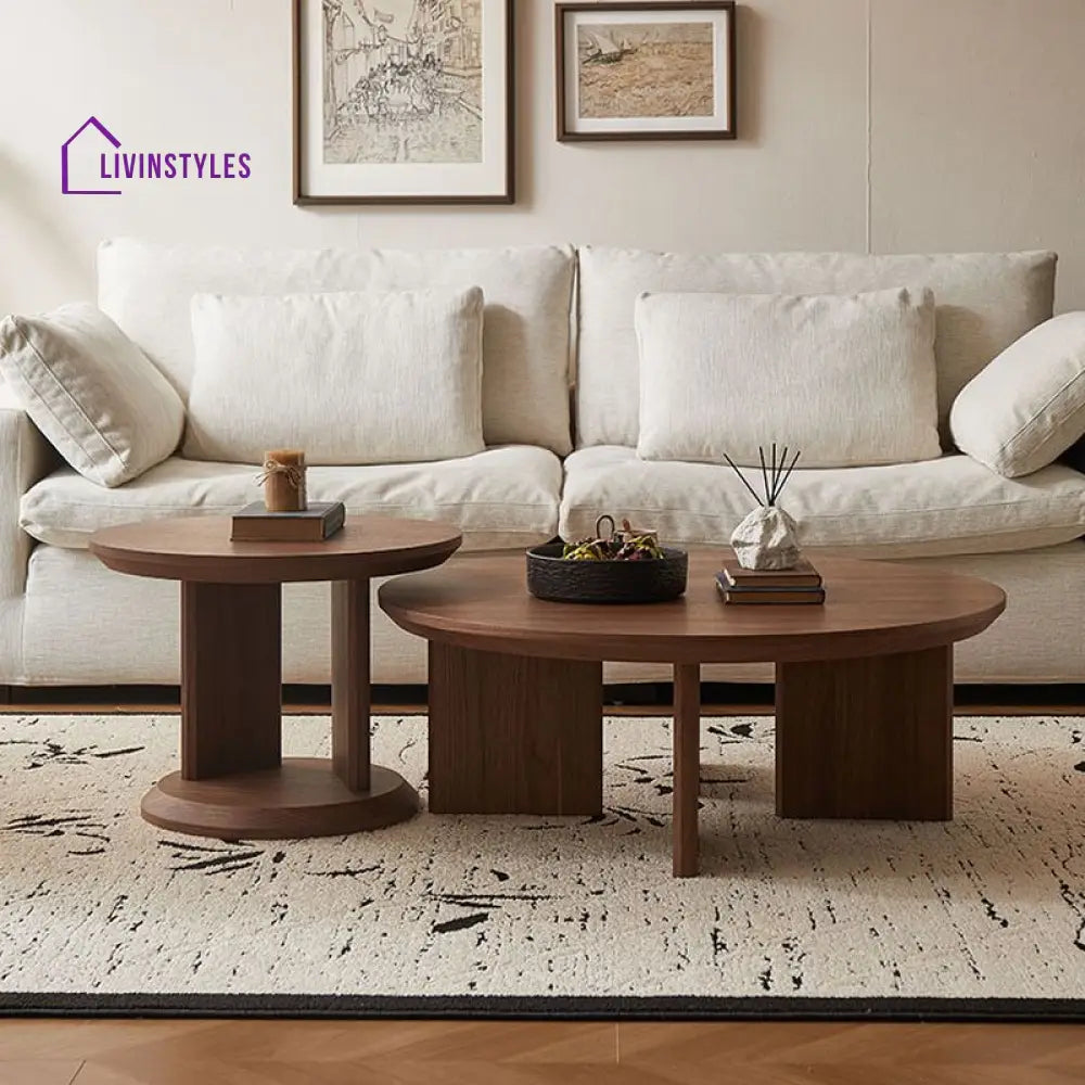 Ojas Solid Wood Coffee Table for Living Room