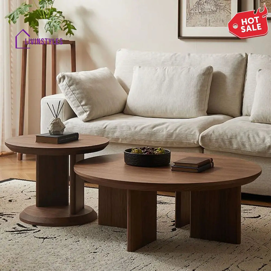 Ojas Solid Wood Coffee Table for Living Room