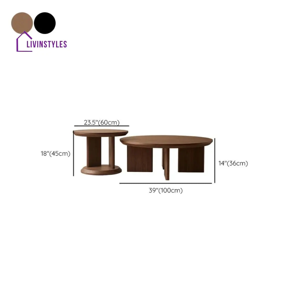 Ojas Solid Wood Coffee Table for Living Room