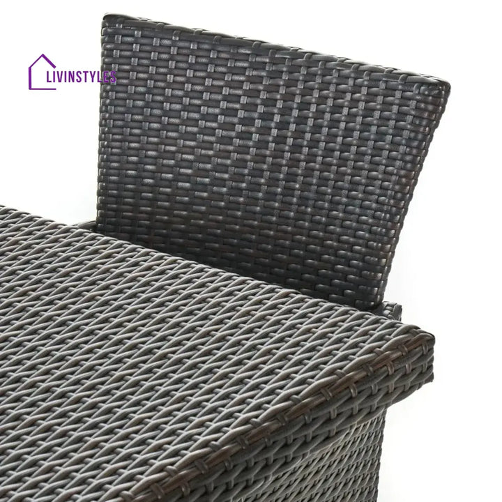 Ojasvi 9-Piece Outdoor Rattan Wicker Square Dining Set - Dining Set