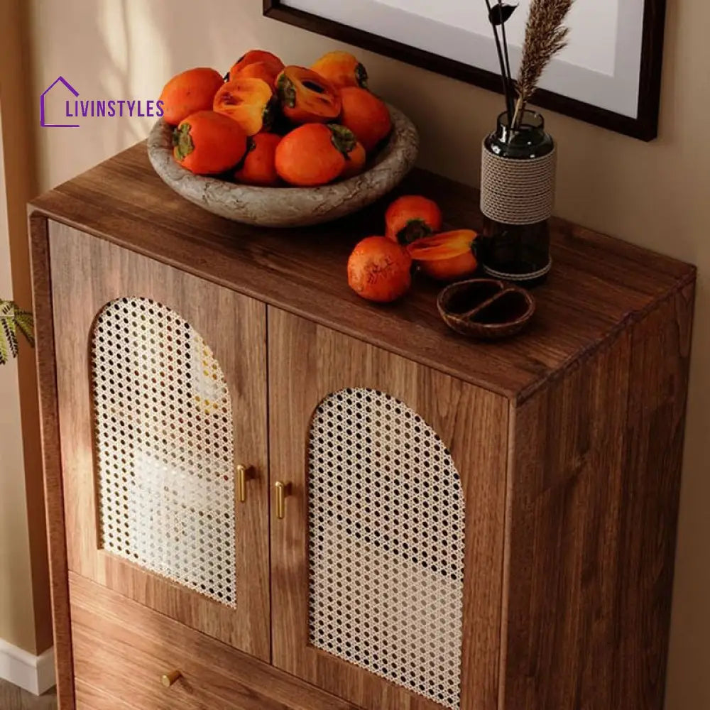 Oksana Solid Walnut Wood Chest of Drawers for Luxury Homes