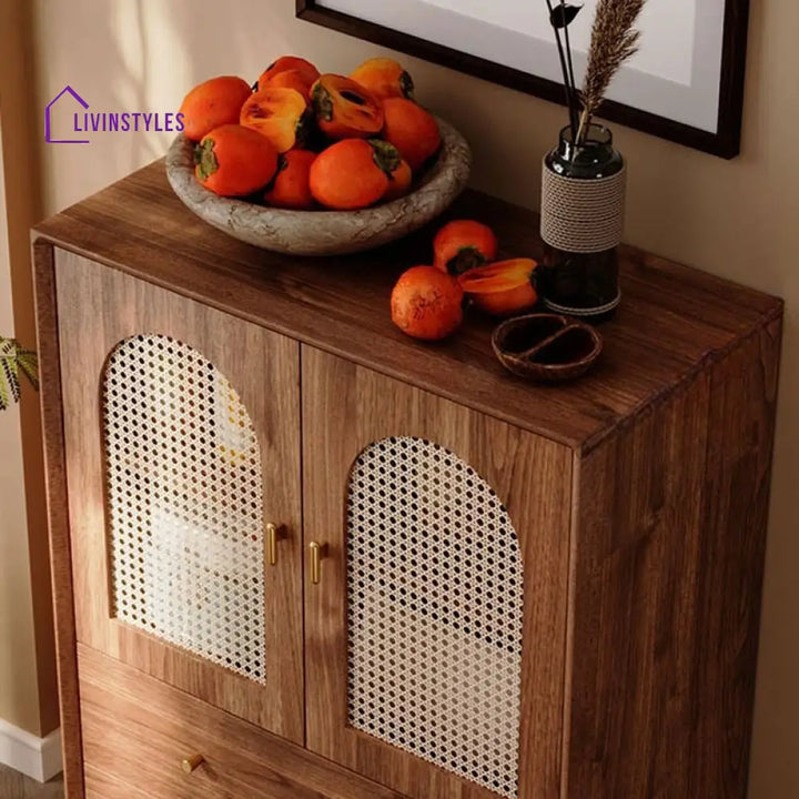 Oksana Solid Walnut Wood Chest of Drawers for Luxury Homes
