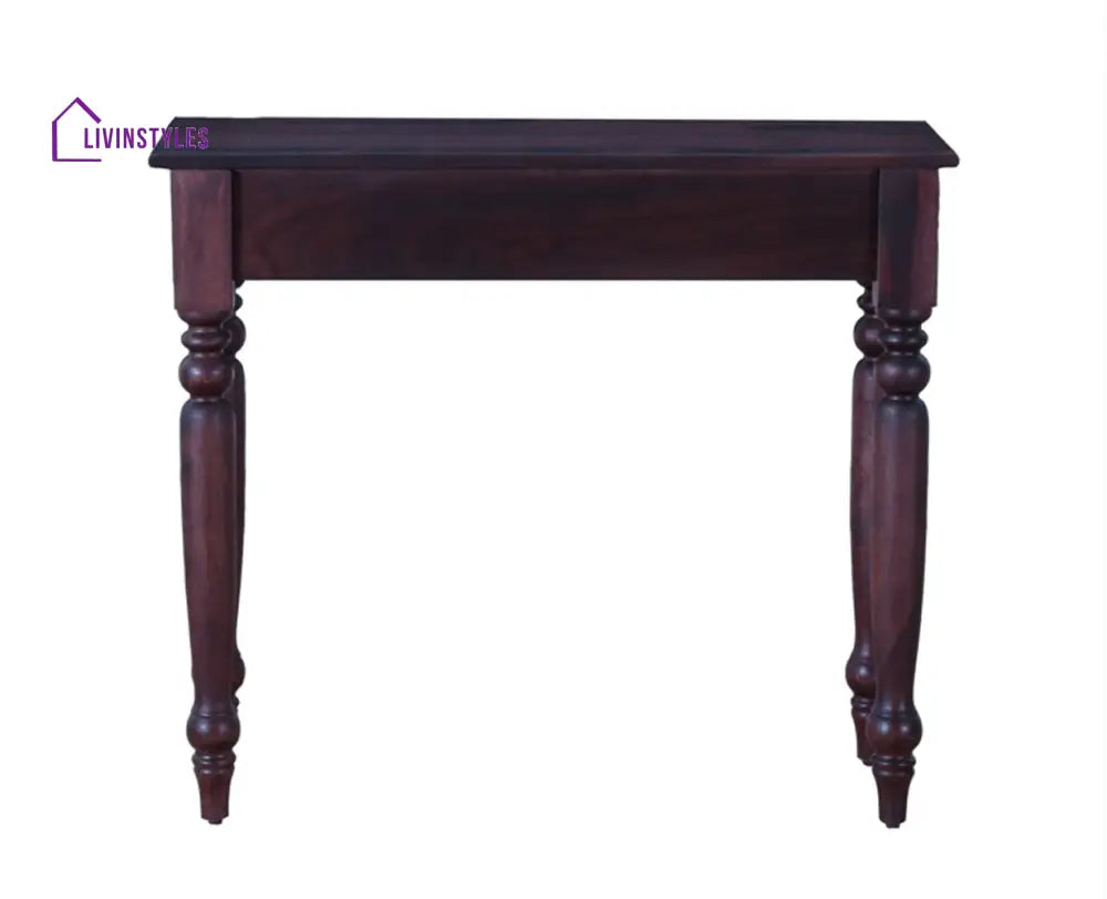 Oksana Solid Wood One Drawer Console Table Console Table