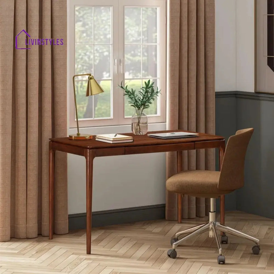 Oleg Solid Sheesham Wood Study Table for Students