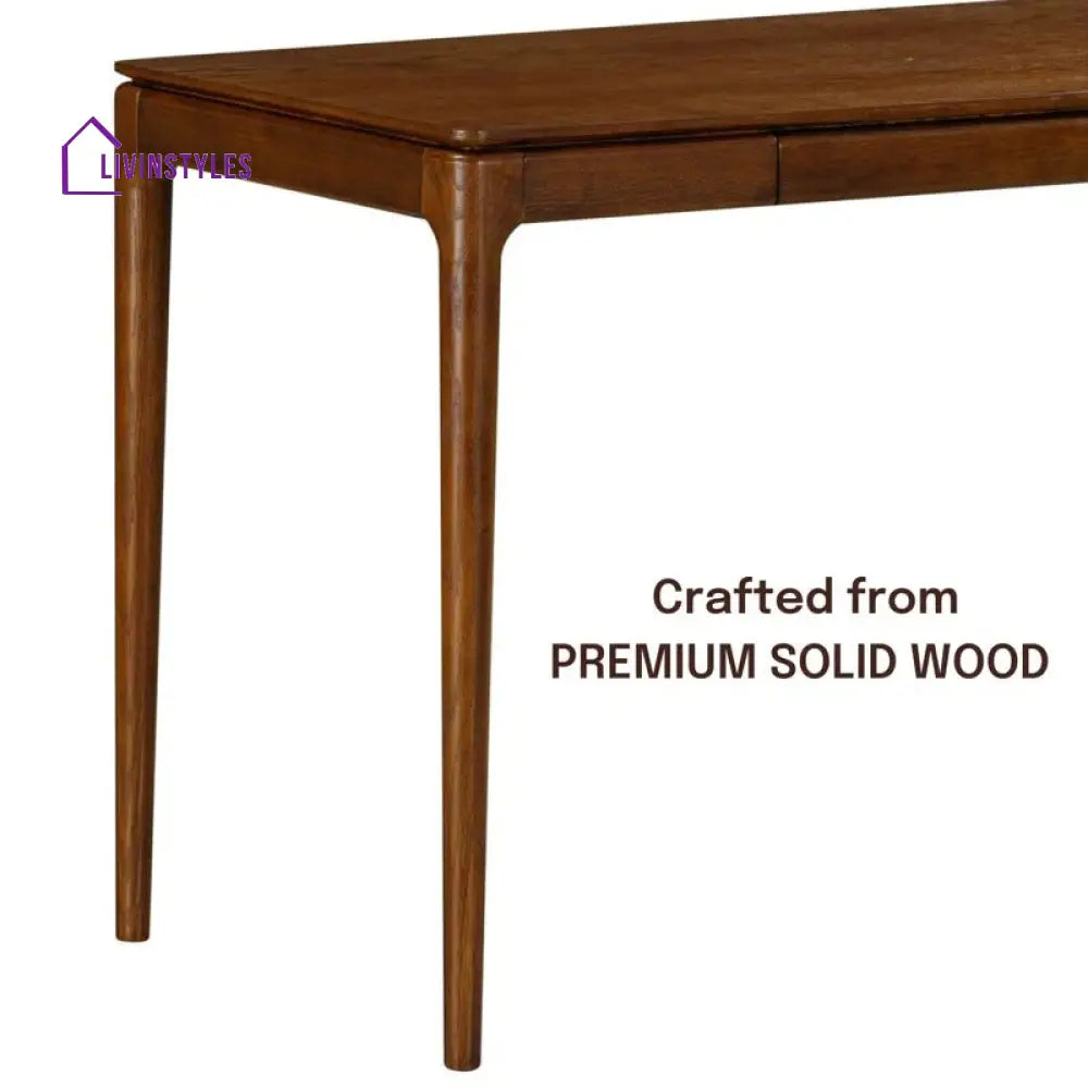Oleg Solid Sheesham Wood Study Table for Students