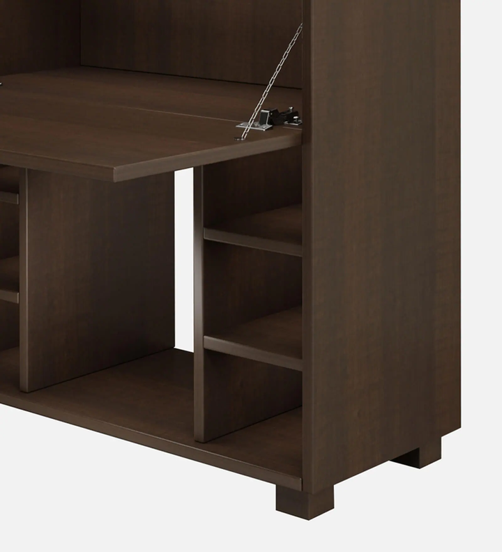 Matvii Bar Cabinet & Counter in Dark Finish