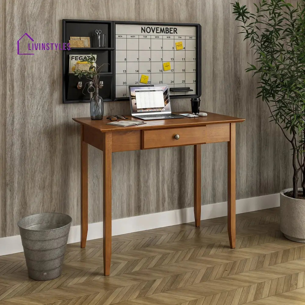 Olga Solid Sheesham Wood Study Table for Students
