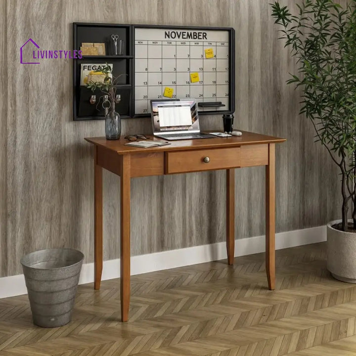 Olga Solid Sheesham Wood Study Table for Students