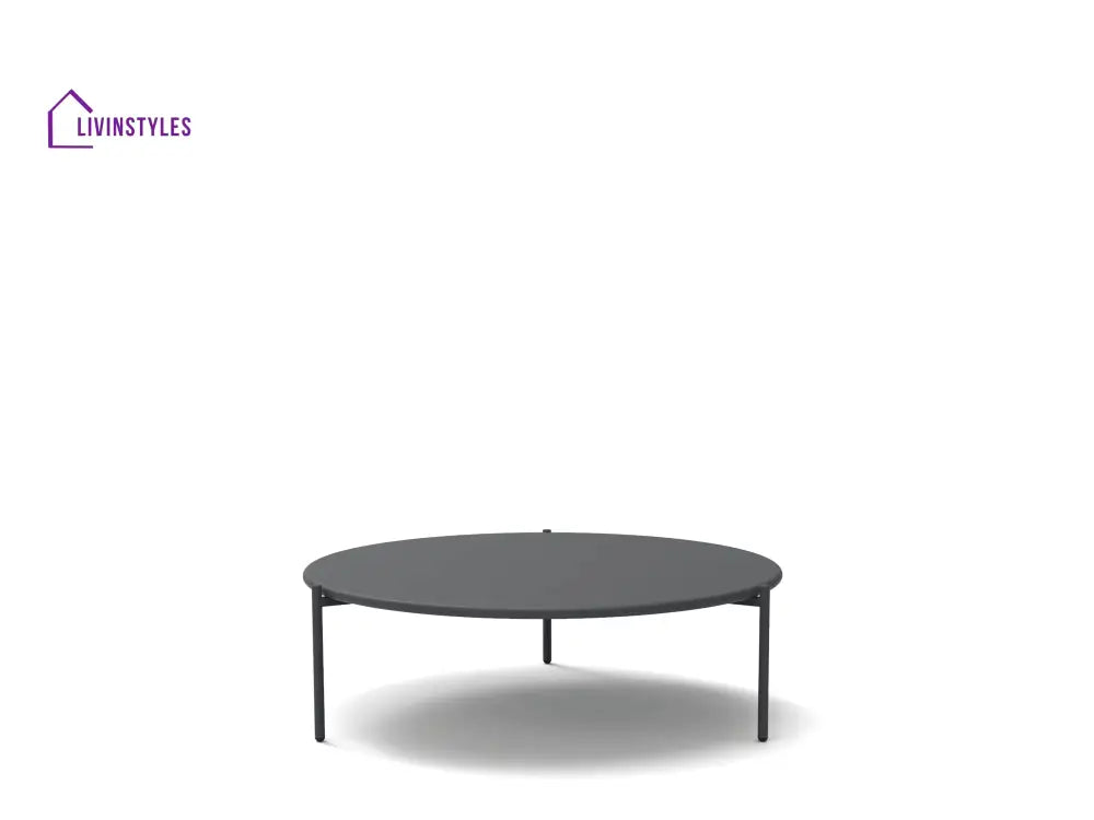Oli Outdoor Garden Balcony Sofa Set 2 Seater 2 Single seater and 1 Center Table Set (Black + Cream) - Sofa Sets