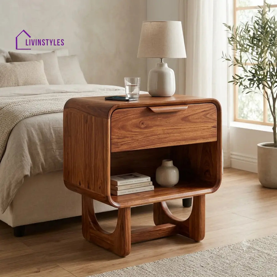 Oluwadarasimi Premium Wooden Bedside Table | Side Table for Bedroom