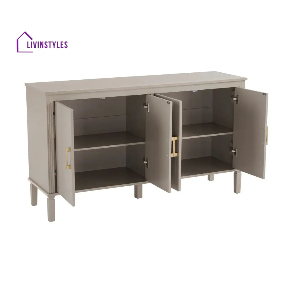 Omar 4 Door Sideboard | Solid Wood Sideboard