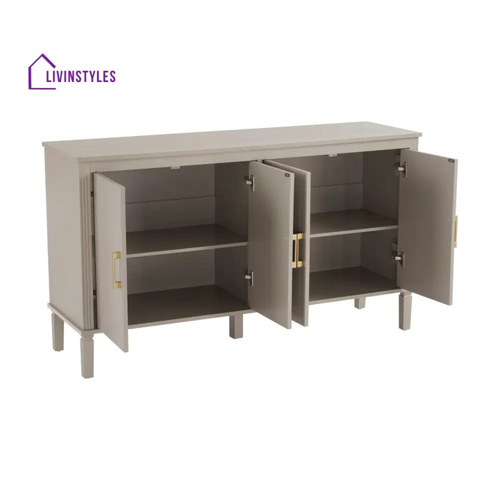 Omar 4 Door Sideboard | Solid Wood Sideboard