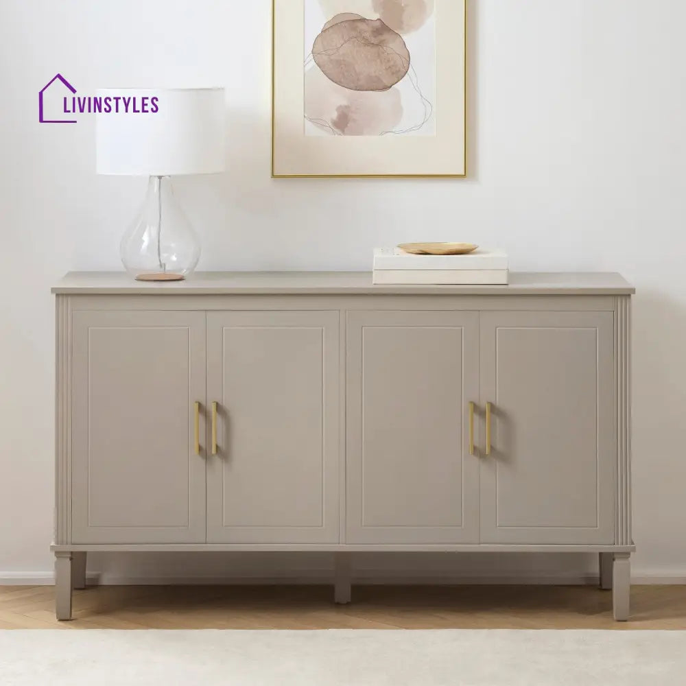 Omar 4 Door Sideboard | Solid Wood Sideboard