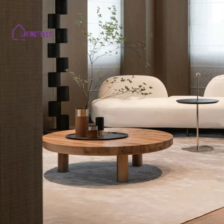 Oorja Solid Wood Coffee Table for Living Room