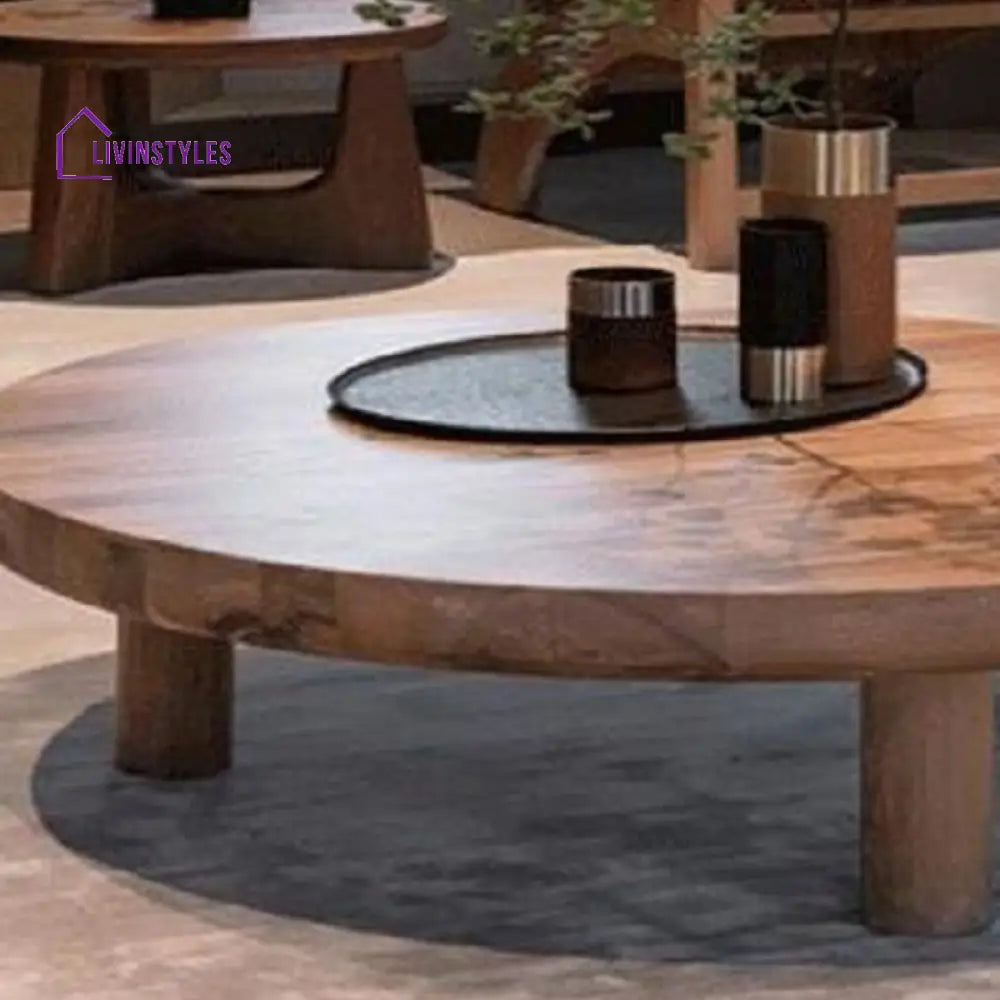 Oorja Solid Wood Coffee Table for Living Room