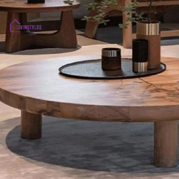Oorja Solid Wood Coffee Table for Living Room