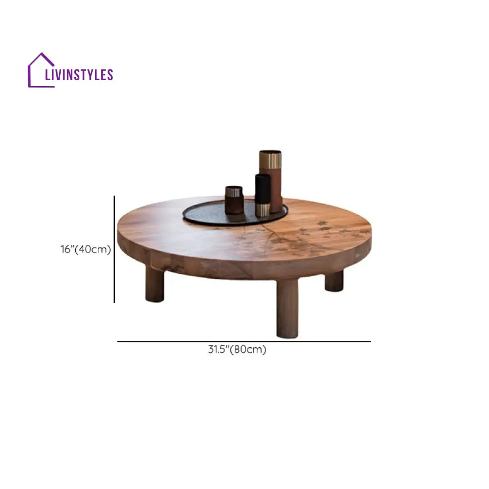 Oorja Solid Wood Coffee Table for Living Room