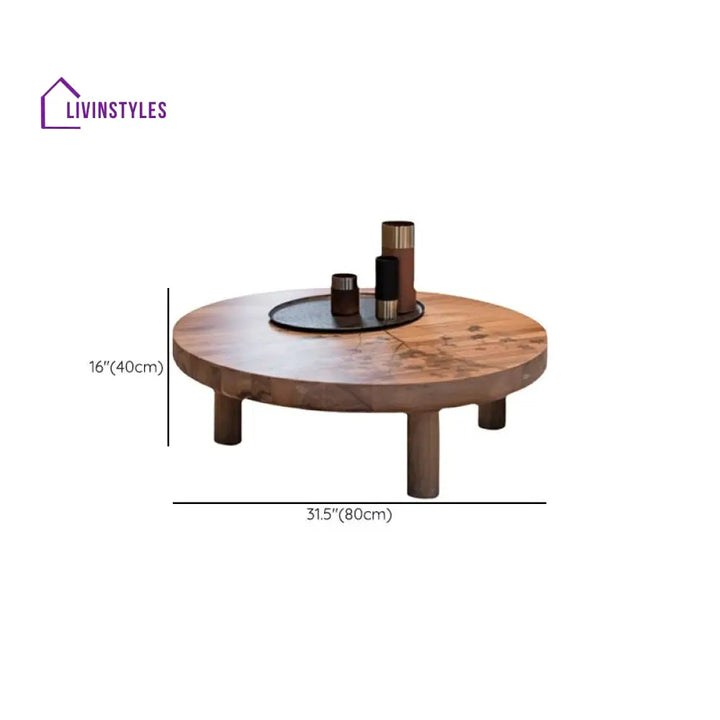 Oorja Solid Wood Coffee Table for Living Room
