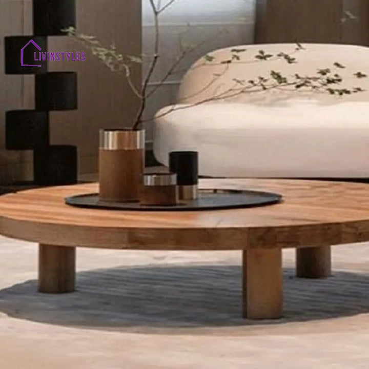 Oorja Solid Wood Coffee Table for Living Room