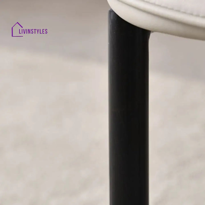 Oorvi Metal Dining Chair | Stainless Steel