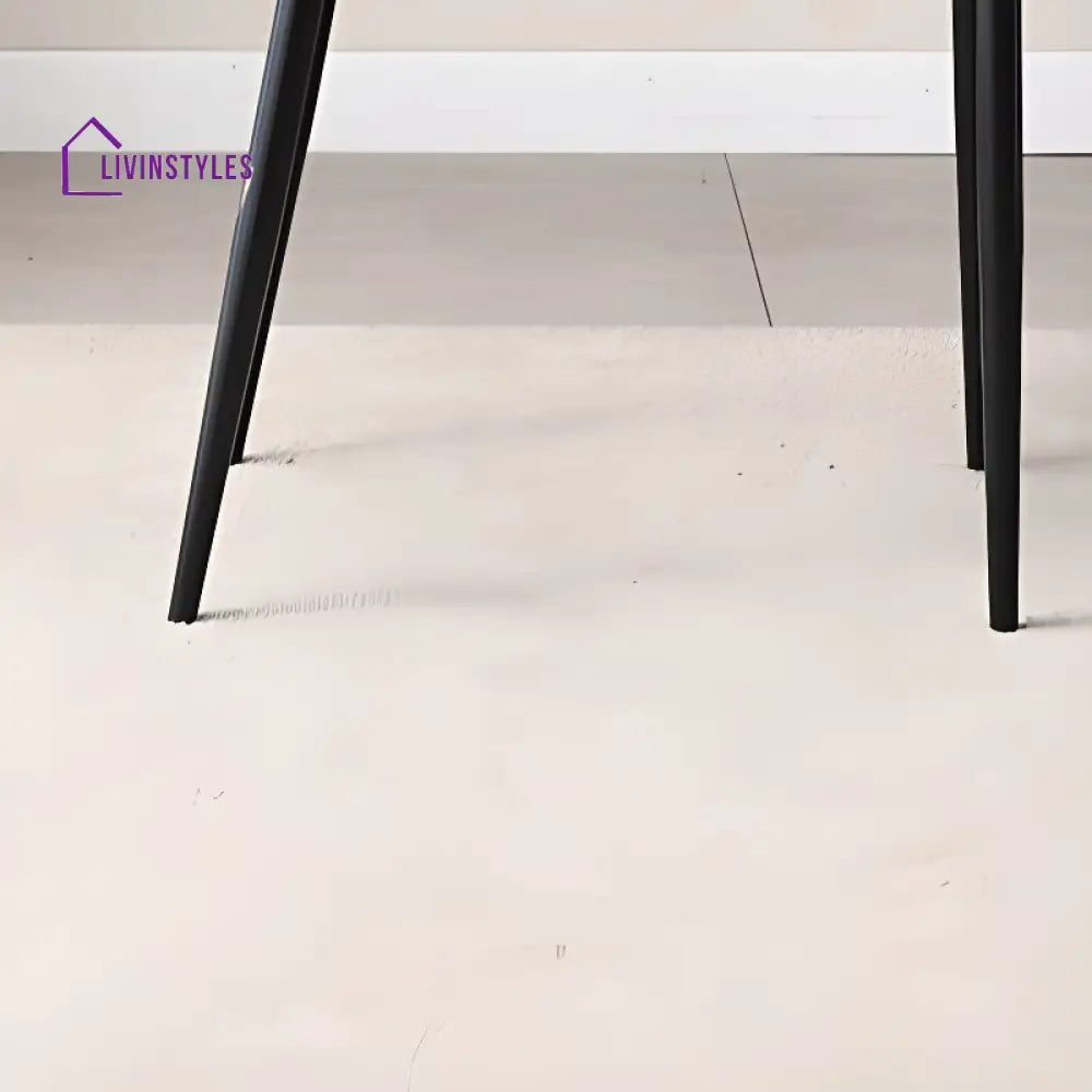 Oorvi Metal Dining Chair | Stainless Steel