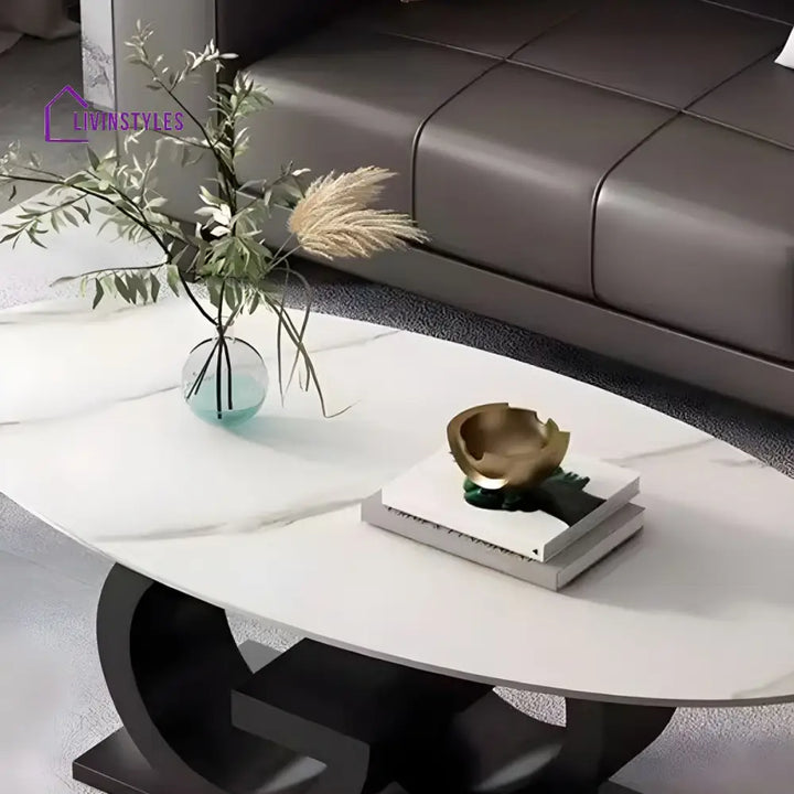 Oorvika Stainless Steel Coffee Table for Living Room