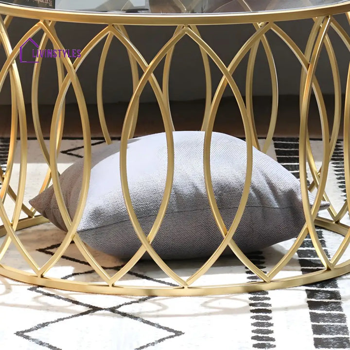 Oorvika Stainless Steel Coffee Table for Living Room