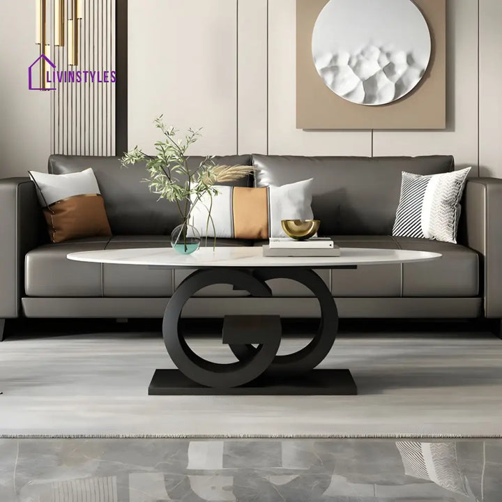 Oorvika Stainless Steel Coffee Table for Living Room